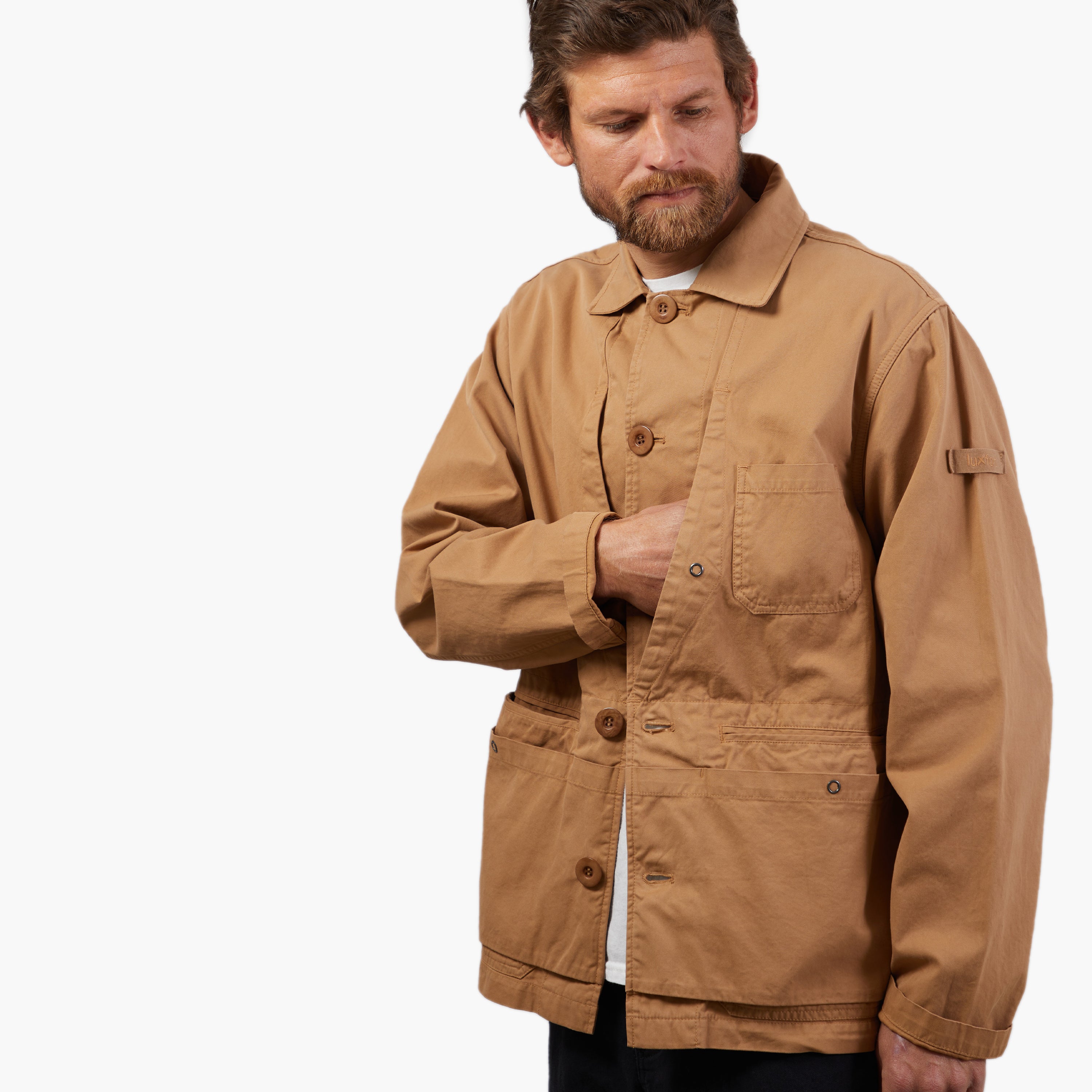 TTTMSW Work jacket w/pierce（BROWN） Work jacket w/pierce（BLACK） | TTTMSW